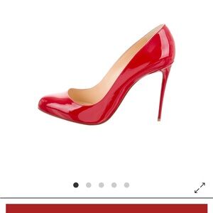 Christian Louboutin Glossy Red Heels